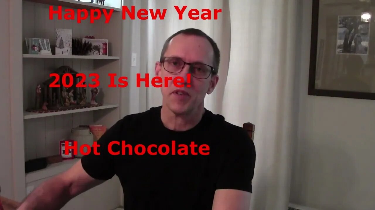 Hot chocolate Happy New Year 2023!