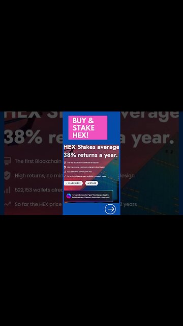 Don't Get Rekt Trading! Buy & Stake Hex! Check Out Hex.com Now! #shorts