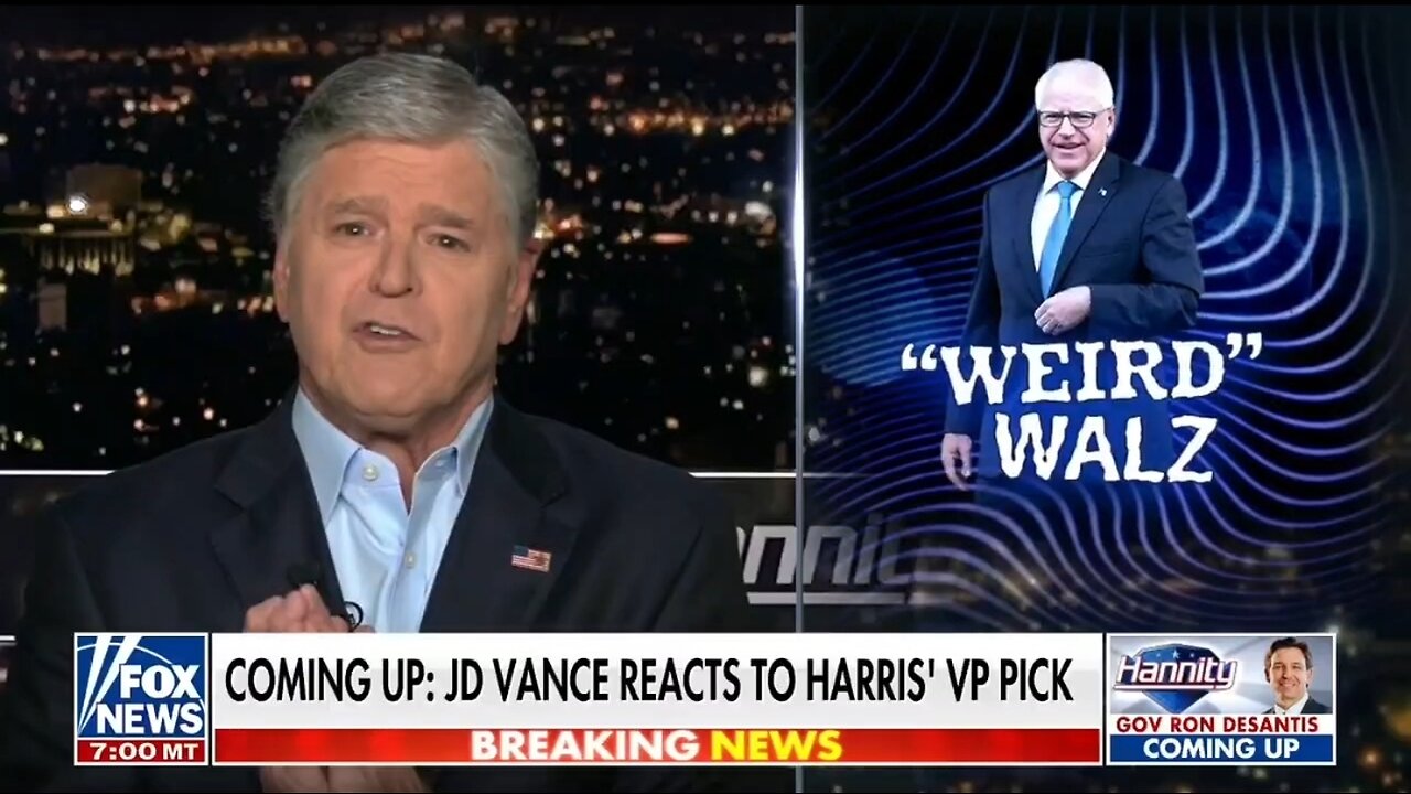 Hannity: Harris and Walz Are Political Soulmates