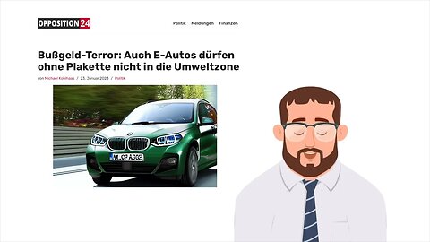 Bußgeld-Terror: Auch E-Autos dürfen ohne Plakette nicht in die Umweltzone