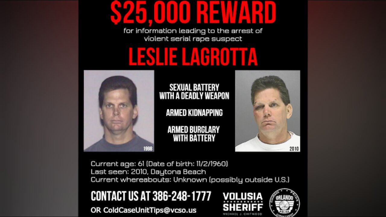 Florida cops offer $25,000 reward for info on ‘feckless coward scumbag’ who raped at least 7 women.
