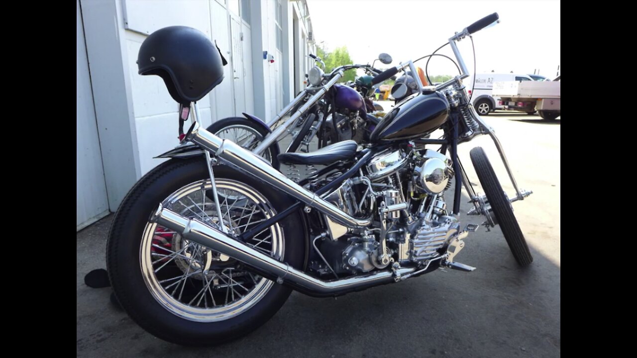 Lill Svennes Harley Swap meet 2019 - South Stockholm, Sweden