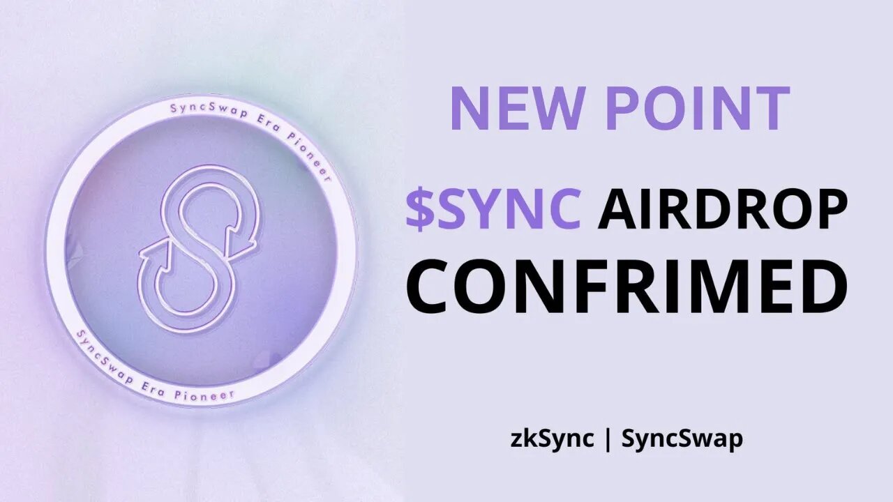 SyncSwap ($SYNC) Token Airdrop | New Update