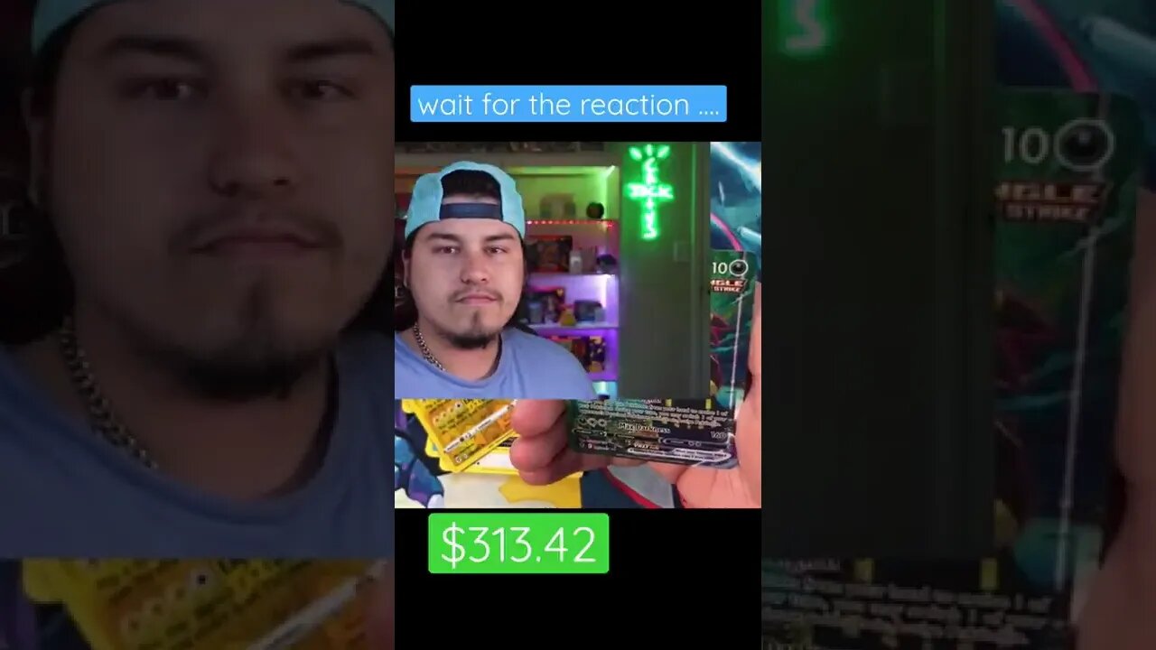 Man gets GOOSEBUMPS from pulling the BEST Pokémon card in modern tcg history 😳🔥