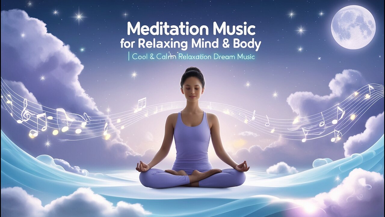 🧘‍♂️ Meditation Music for Relaxing Mind & Body | Cool & Calm Relaxation Dream Music 🌙