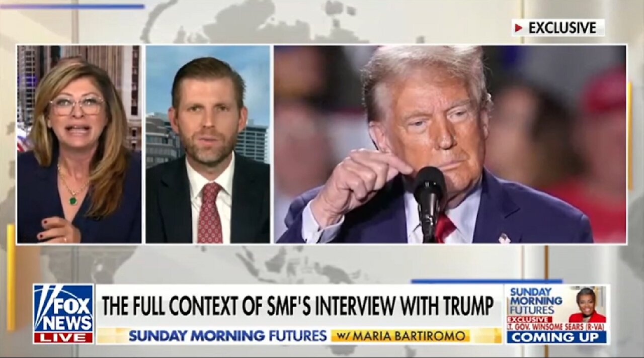 ERIC TRUMP - FIRES BACK ON FAKE MEDIA LIES