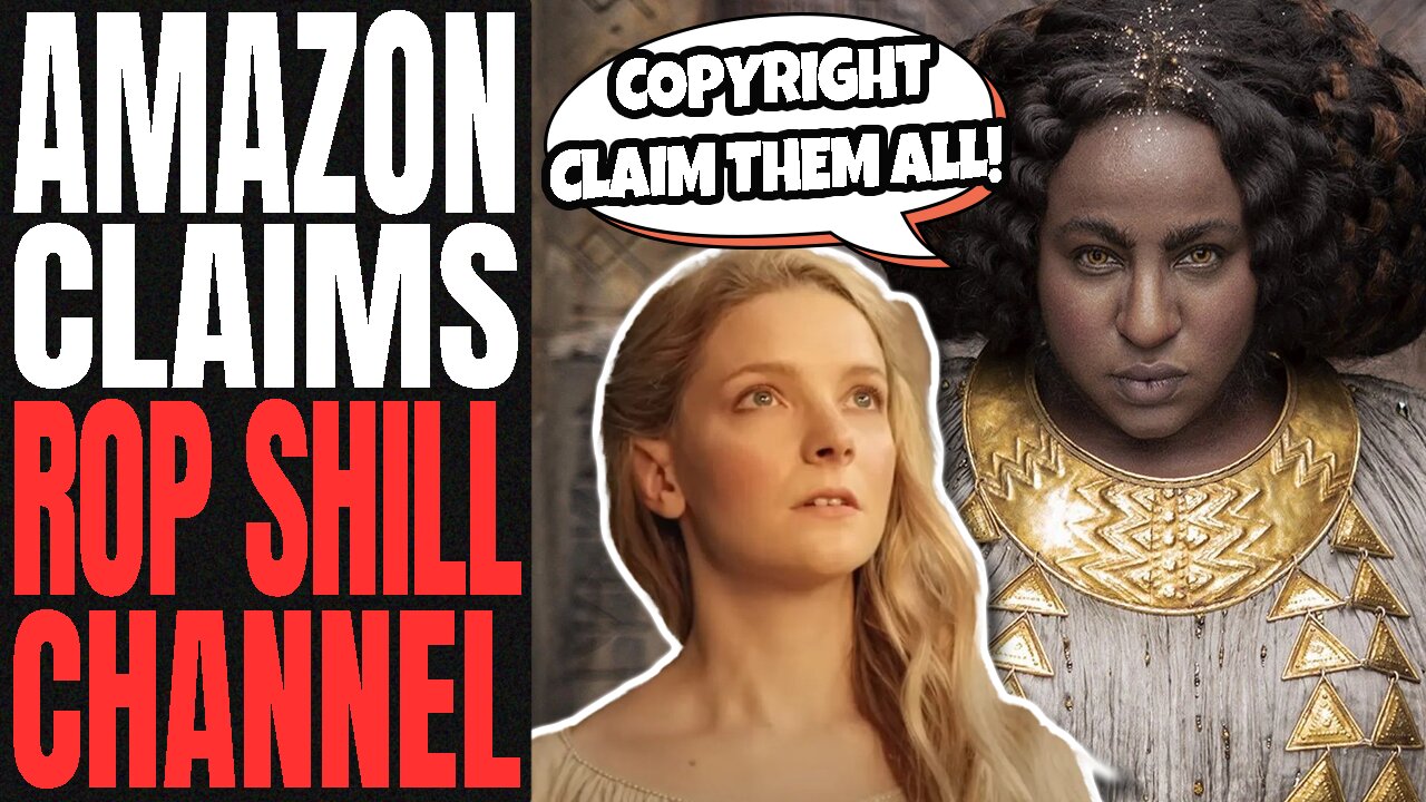 Rings Of Power Starts ATTACKING CREATORS | Amazon FALSELY STRIKES Channels To AVOID NEGATIVE PRESS