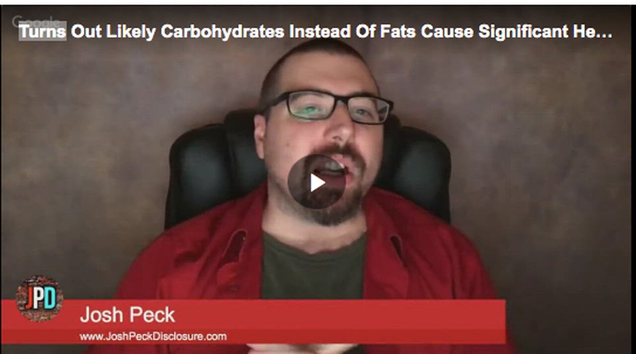 Why carbohydrates are the likely cause of significant heart disease