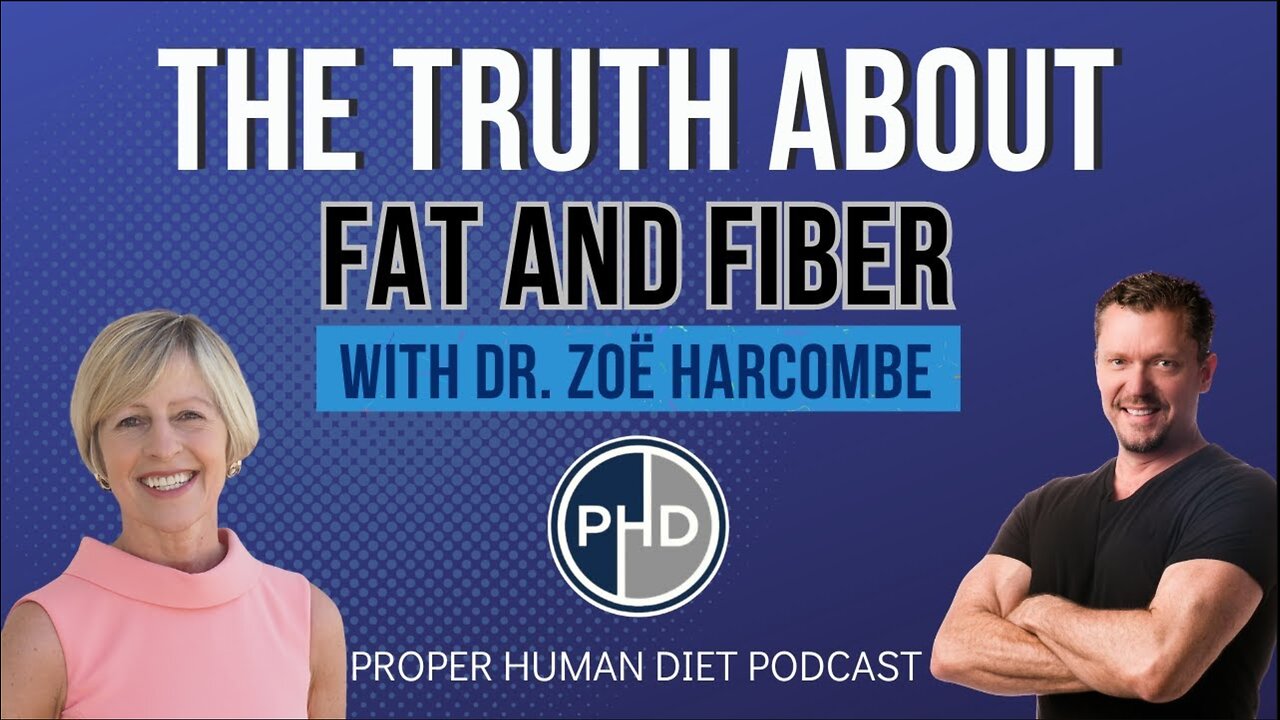 FAT TRUTH and FIBER LIES with Dr. Zoë Harcombe