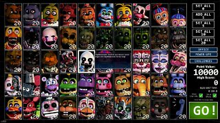 Ultimate Custom Night I got in a bug?