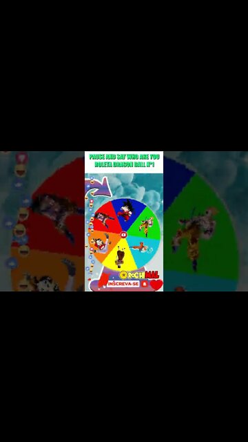 PAUSE E DIGA QUEM É VOCÊ ROLETA DRAGON BALL Nº1 #shorts #dbz #dragonball #dbs