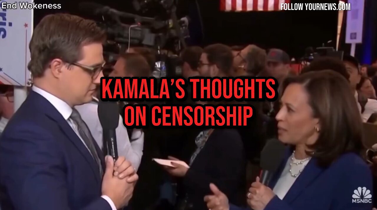 Kamala’s views on censorship