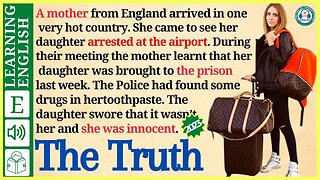 learn English through story level 2 🍁The Truth ( Graded Reader Level 2 ) | WooEnglish