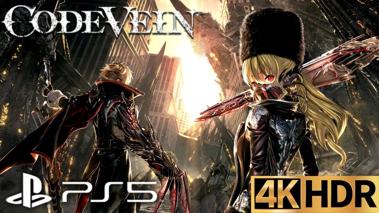 Code Vein Gameplay Walkthrough Part 1 | PS5, PS4 | 4K (No Commentary Gaming)