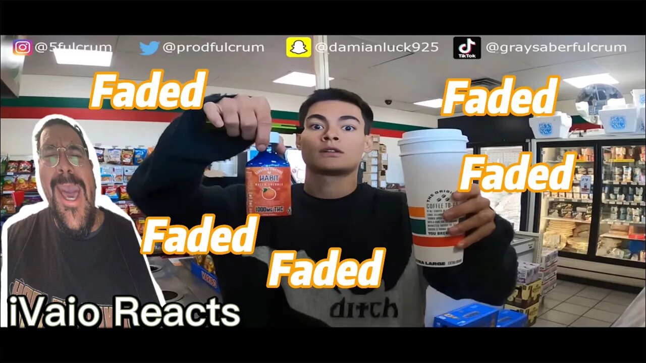 I Got Obliterated Pouring Up In Public Damianluck925. | iVaio Reacts |