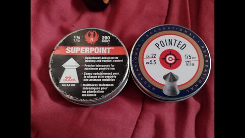 Crosman Ruger Superpoint Chinese Junk Pellets