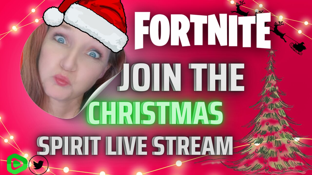 FORTNITE Holiday Season Gaming with Bubbles Live on RUMBLE