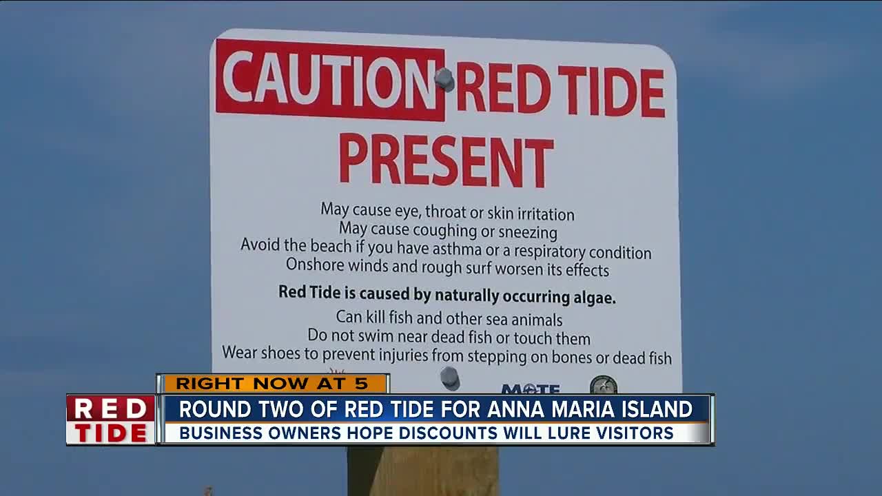 Anna Maria business owners banding together to help each other during red tide