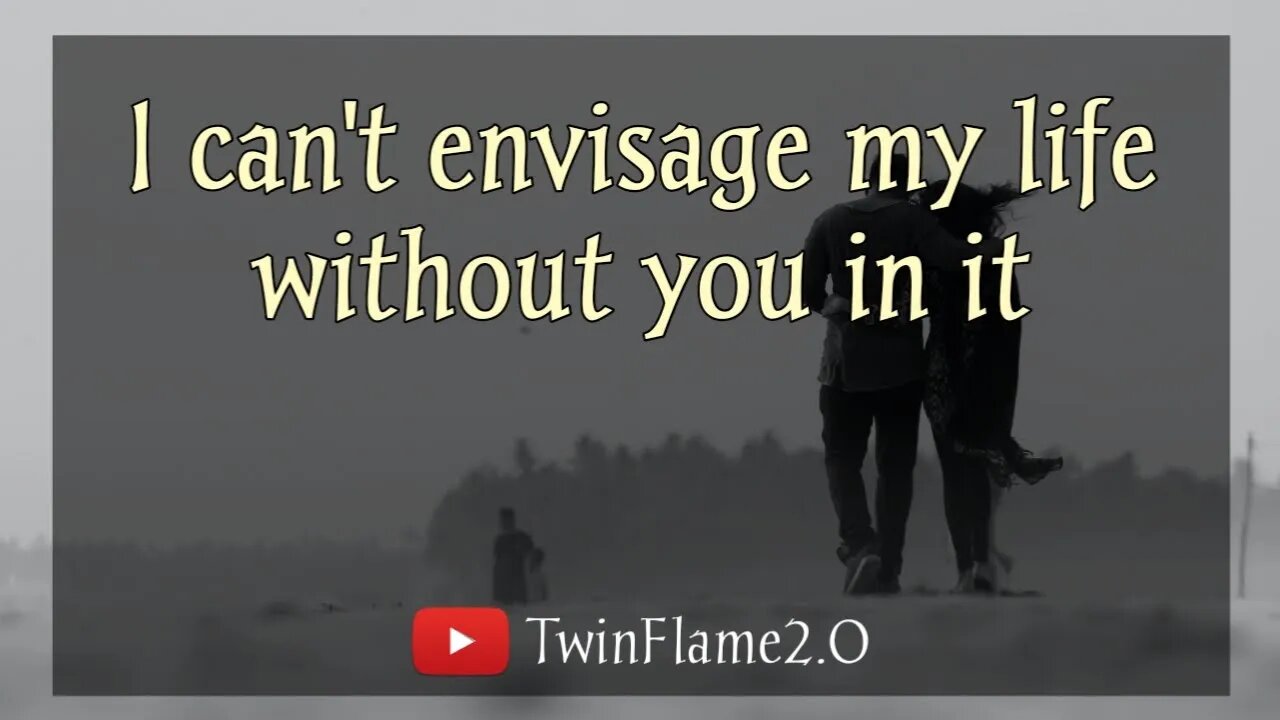 🕊 I can't envisage my life without you...🌹 | Twin Flame Reading Today | DM to DF ❤️ | TwinFlame2.0 🔥