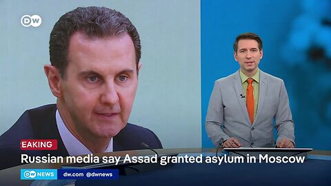 Russian state media: Assad granted asylum in Moscow | DW News