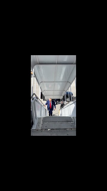 President Donald J. Trump on his way to North Carolina!