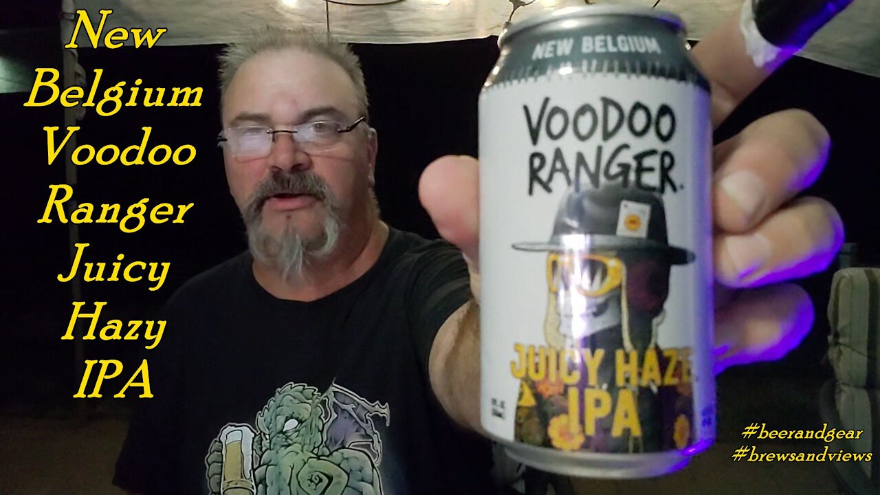 New Belgium Voodoo Ranger Hazy Juicy IPA 3.75/5