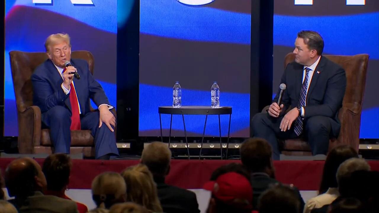 Donald Trump holds town hall & takes public questions in Zebulon, Georgia - October 23, 2024