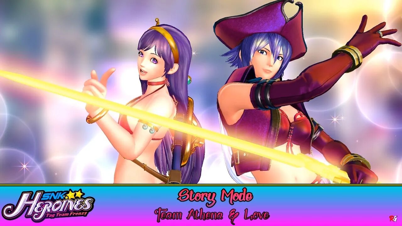 SNK Heroines: Tag Team Frenzy: Story Mode - Team Athena & Love