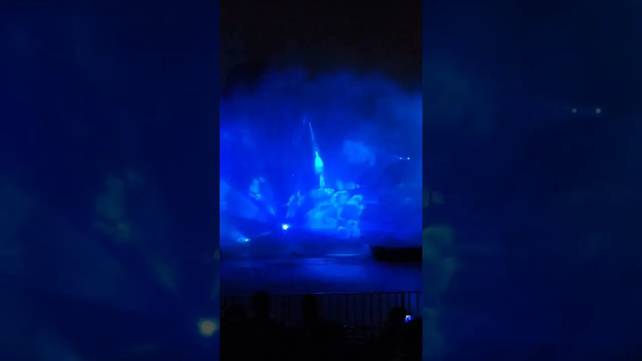 Elsa Throwing Down In Fantasmic