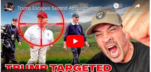 Trump 2nd Assassination Bid At Florida Golf Course