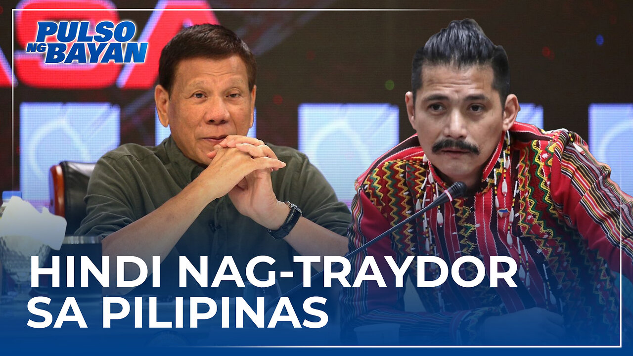Sen. Robin, iginiit na hindi nag-traydor sa Pilipinas si dating Pangulong Duterte