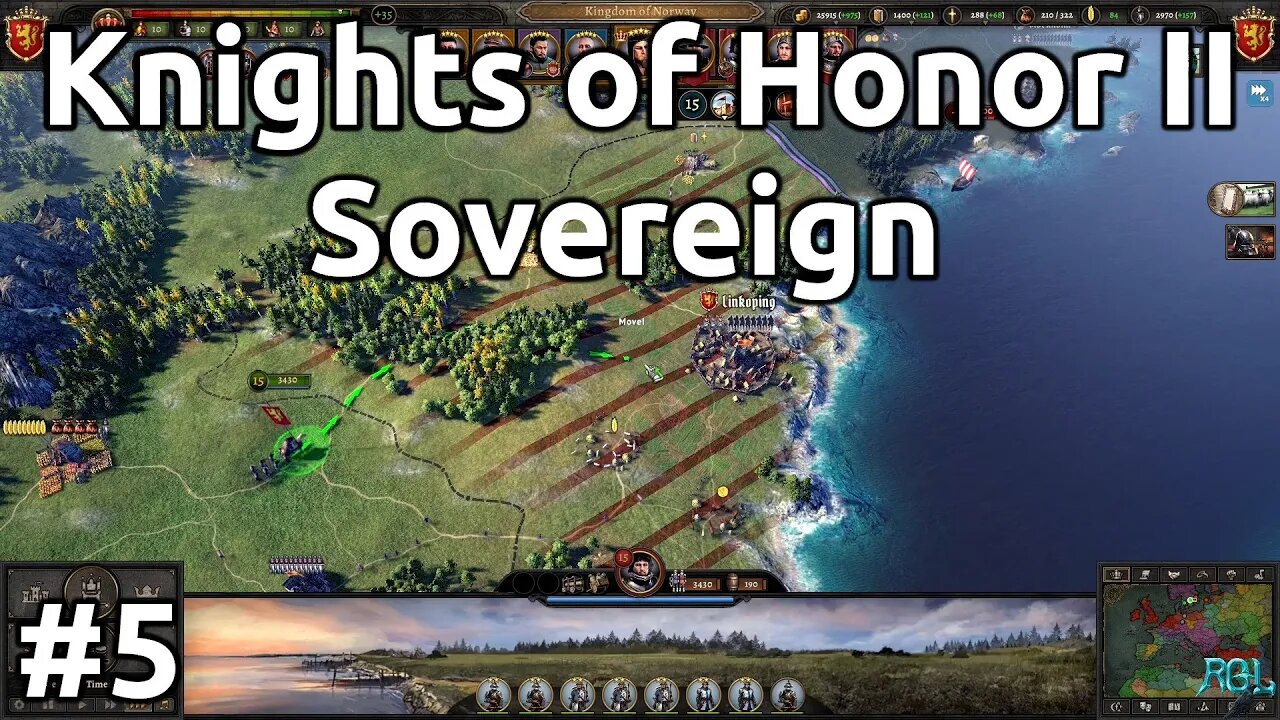 Knights of Honor II: Sovereign - Norwegian Trade Empire - 5 - Gameplay/Longplay