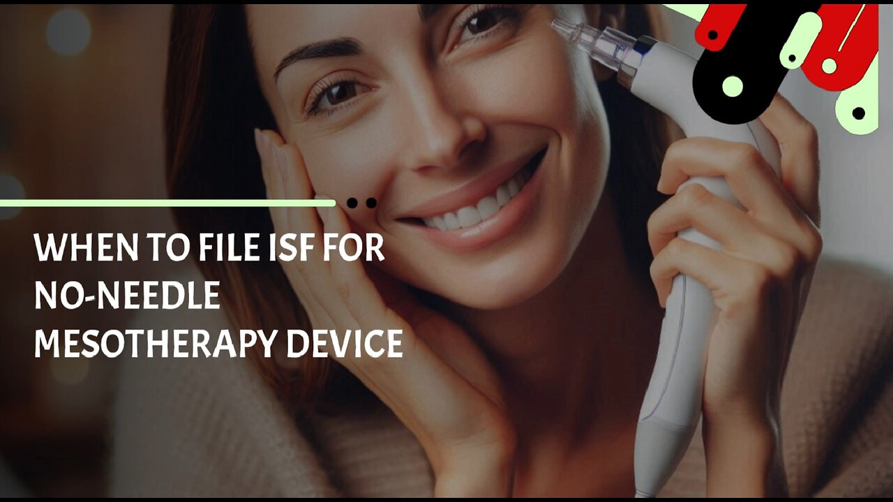 **Title: ISF Unlocked: Smooth Sailing for Your No Needle Mesotherapy Device!**