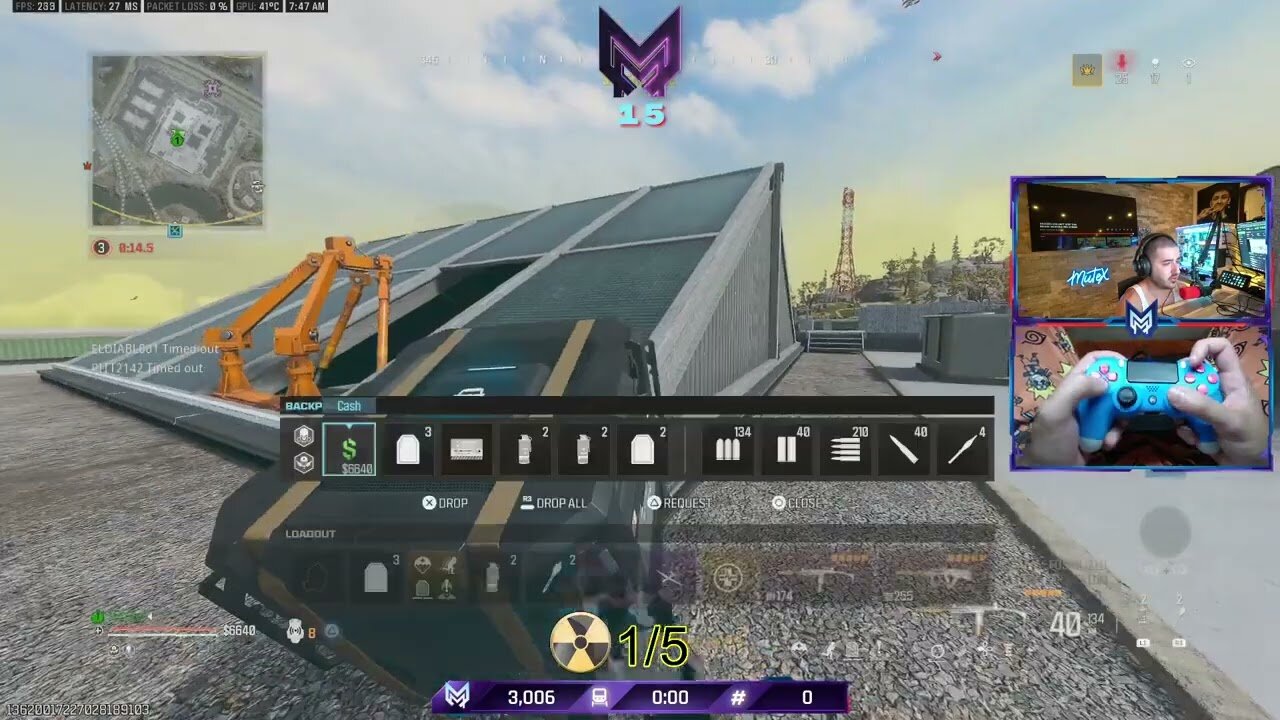 Mutex Runs Into Fifakill in a Public Warzone Game & This Happens...