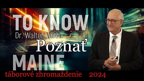 Walter Veith - Poznať
