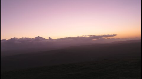 Autumn Sunset in the Clyde Valley, Scotland