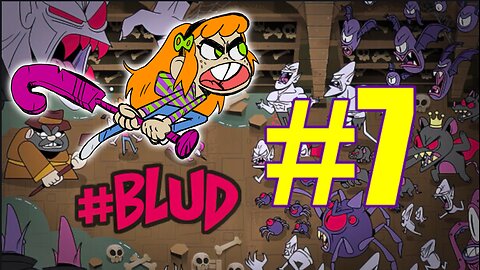 Vivian vs the vampires! #blud Part 7 | Honey Badger Arcade