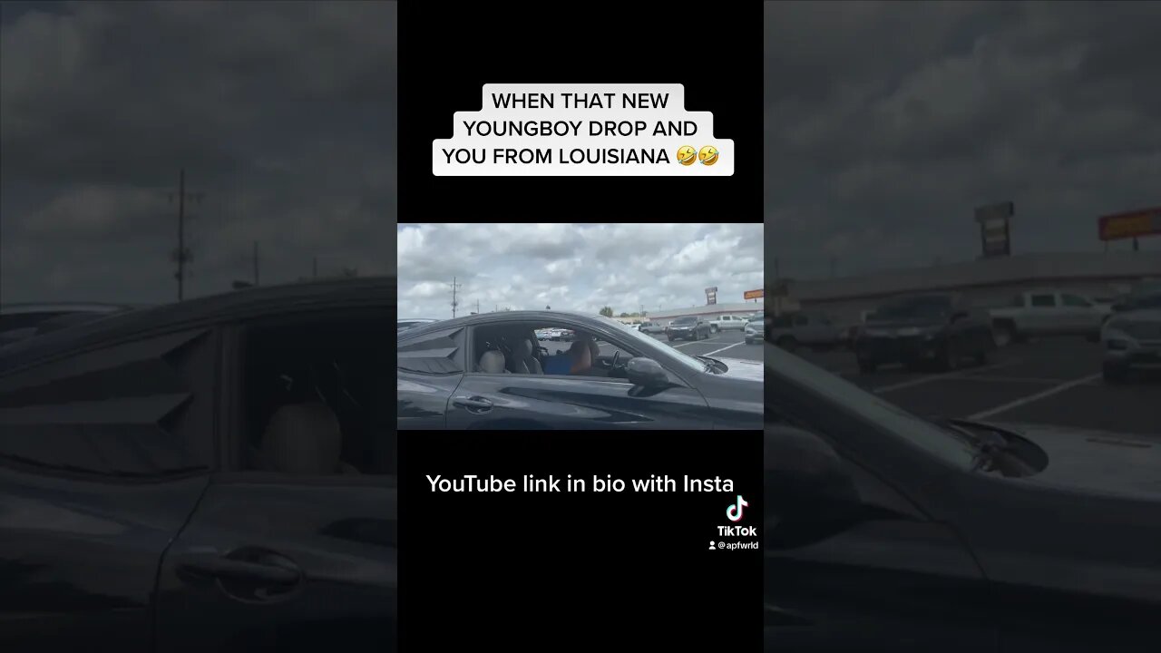 When that new youngboy drop and you from Louisiana 🤣🤣 #ybbetter #apf #lit #funny #btsfunny #rap