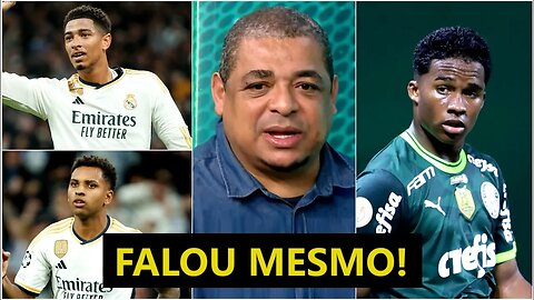 "É SÉRIO! EU ESPERO que ALGUÉM FALE pro Endrick que no Real Madrid..." OLHA o que Vampeta OBSERVOU!