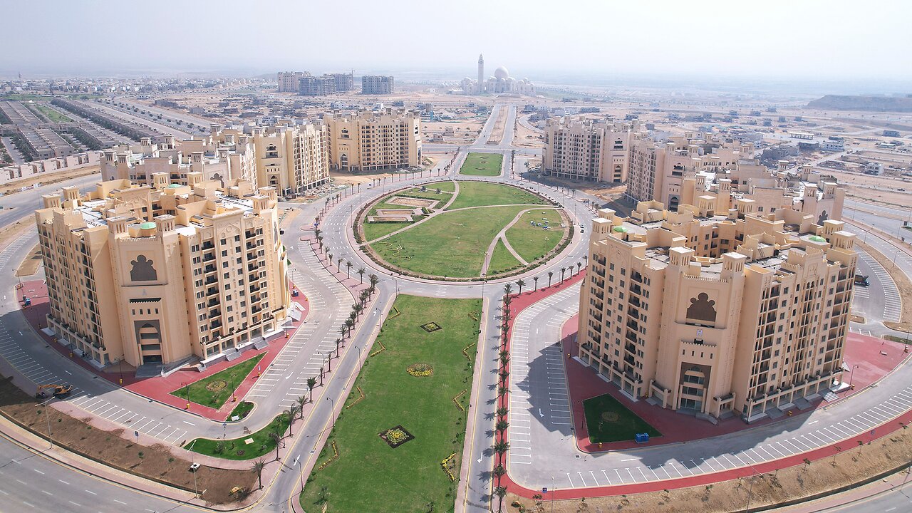Bahria Heights Apartments Outdoor Tour
