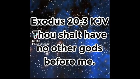 1st COMMANDMENT