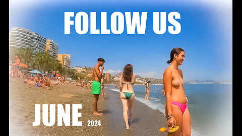 Spanish beach walks June 2024