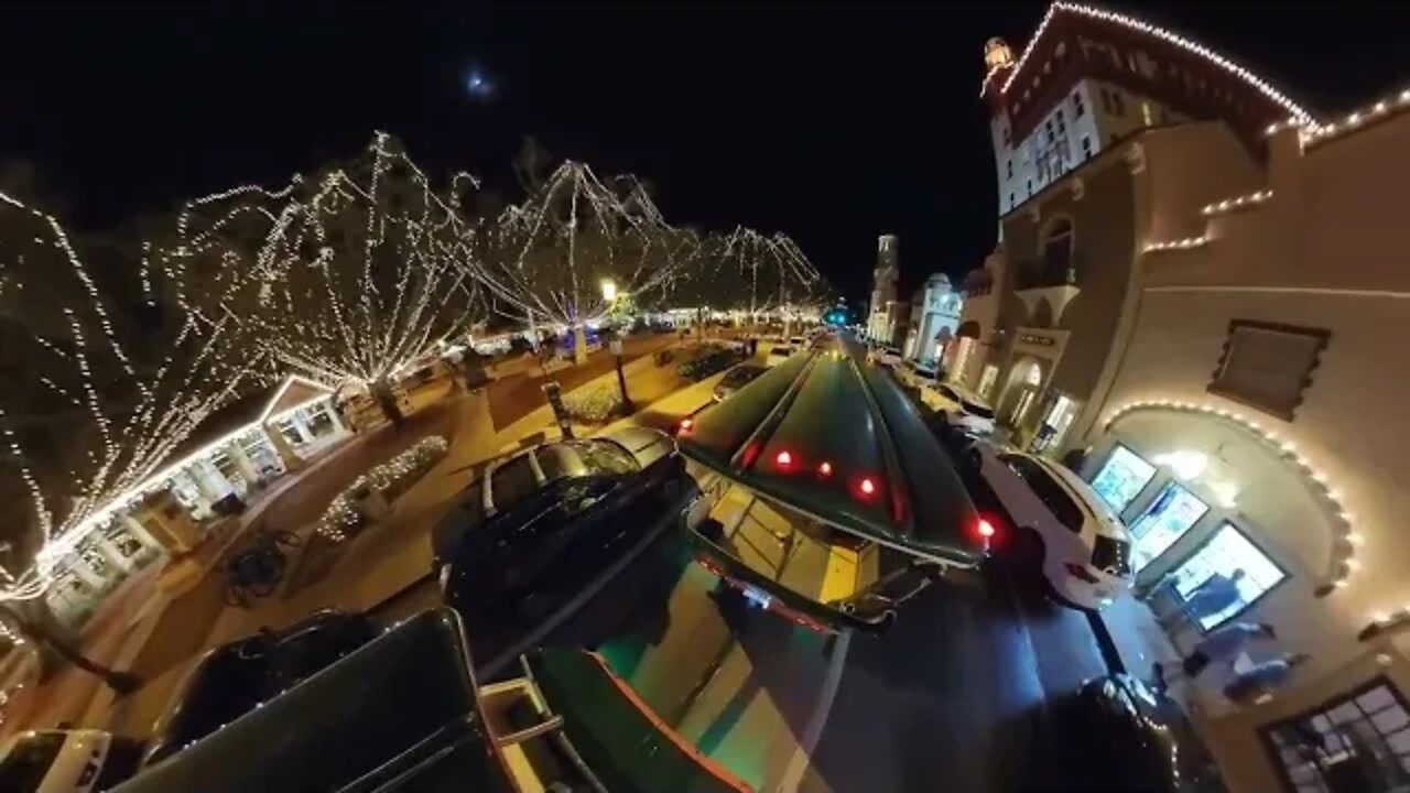 St. Augustine Nights of Lights - #staugustineflorida #insta360