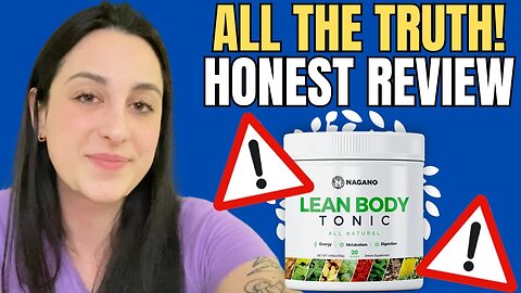 Nagano Tonic For Weight loss (❌🔥 FDA NOTICE!) Nagano Tonic - Nagano Lean Body Tonic Reviews