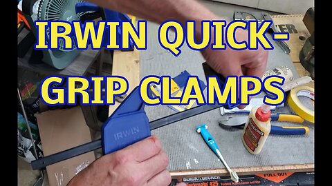 Irwin Quick Grip Clamps - 6 inch - Great for any shop or workbench