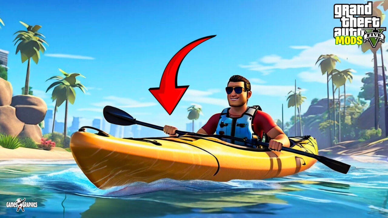 How to Install a Kayak! (GTA 5 MODS) 2024