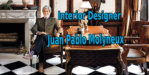 Juan Pablo Molyneux is a Chilean-born American interior designer.