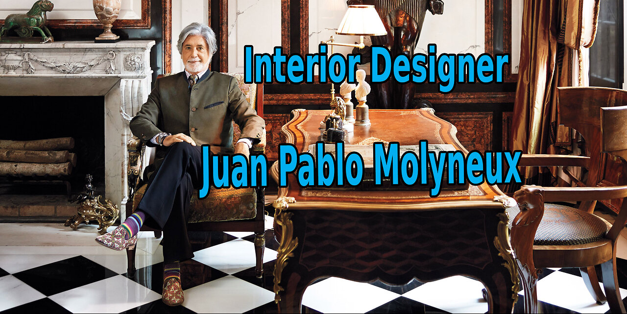 Juan Pablo Molyneux is a Chilean-born American interior designer.