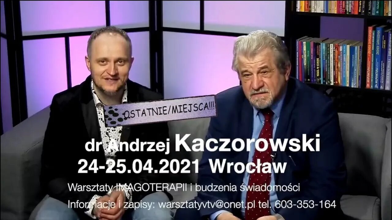 PROBLEMY KTÓRYMI ŻYJĄ LUDZIE W TYCH TRUDNYCH CZASACH dr Andrzej Kaczorowski © VTV