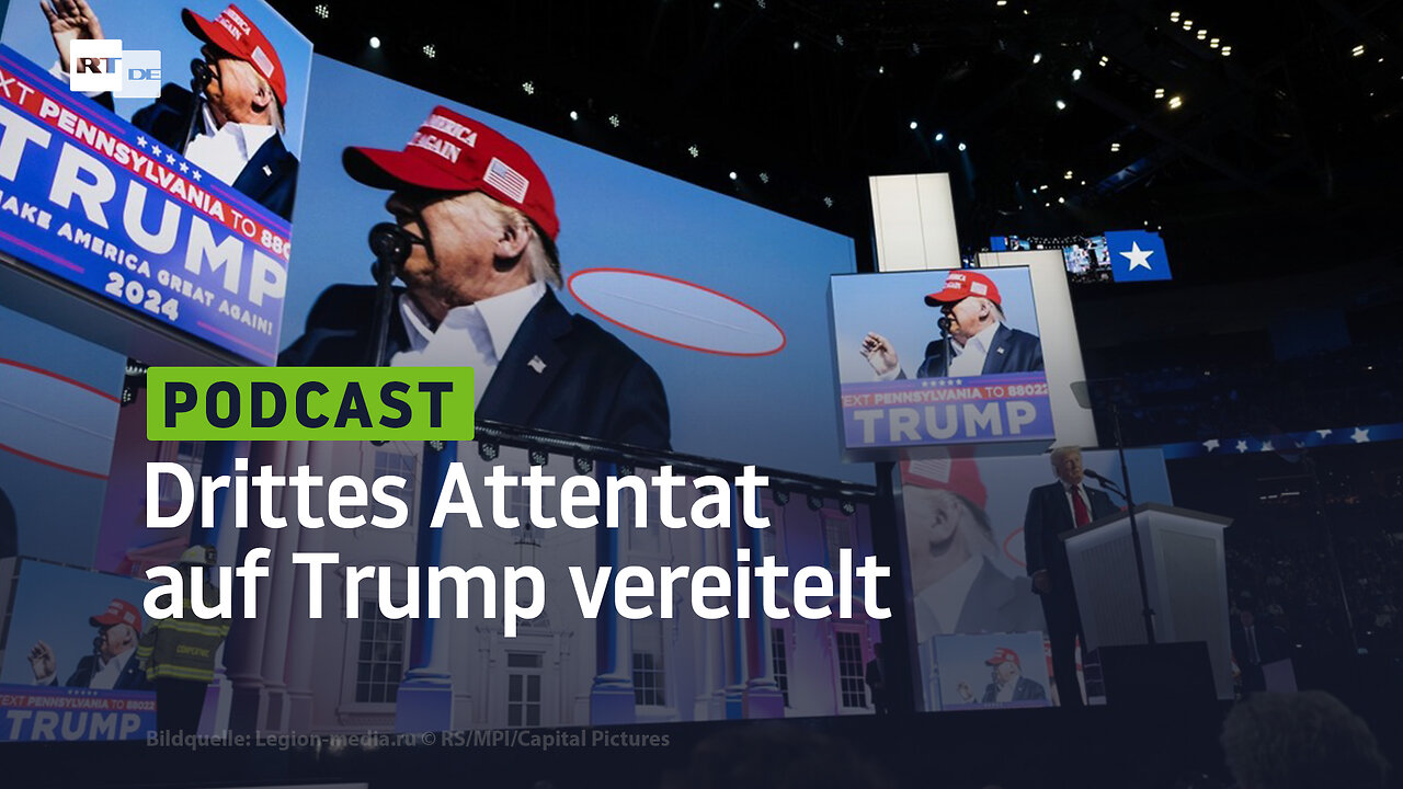 Drittes Attentat auf Trump vereitelt